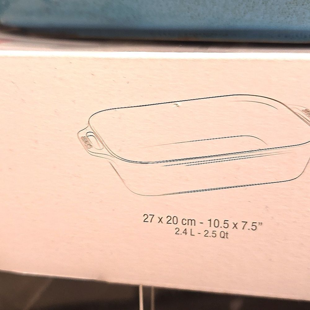 Staub 10.5 X 8 Rectangular Baking Dish- Rustic Turquoise - Picture 10 of 11